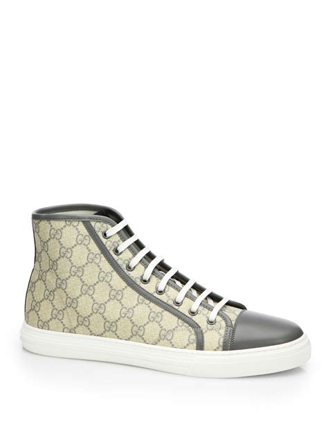 mens gucci high tops replica|gucci high top sneakers beige.